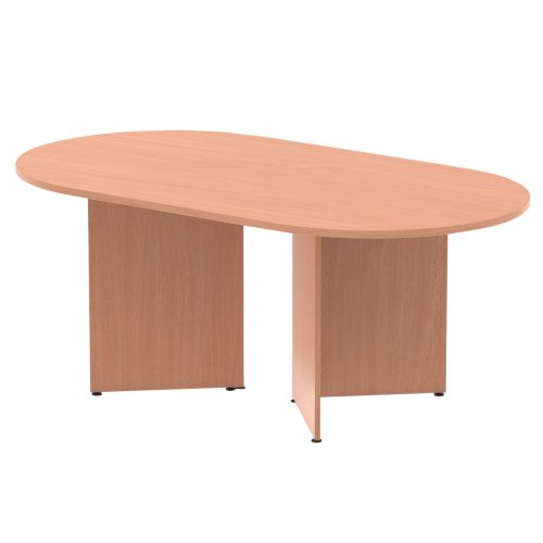 Trexus Boardroom Table 1800x1200x730mm Arrowhead Beech Ref MI002914