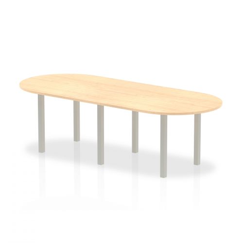 Trexus Boardroom Table 2400x1200x730mm Maple Ref I000264