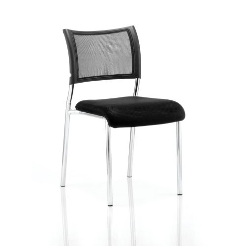 Trexus Brunswick Chrome Frame No Arm Black 460x470x490mm Ref BR000021
