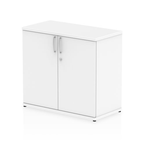 Trexus Desk High Cupboard 600mm Deep White Ref I000182