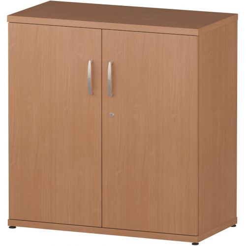 Trexus Office Low Cupboard 800x400x800mm 1 Shelves Beech Ref S00001