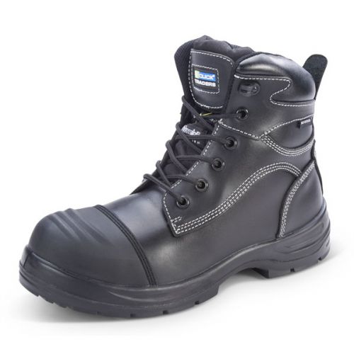 Click Traders Trencher Boot Impact Protect Pu Rubber Size 8 Black