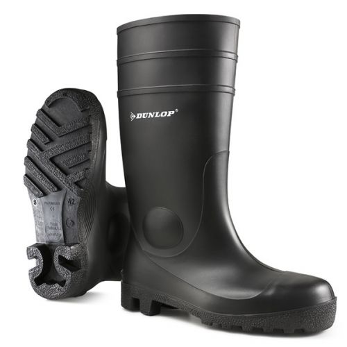 steel toe wellington boots