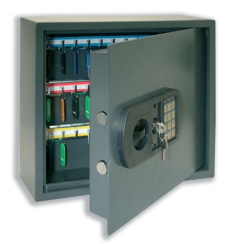 High Security Key Safe Electronic Key Pad and 30mm Double Bolt Locking 30 Keys