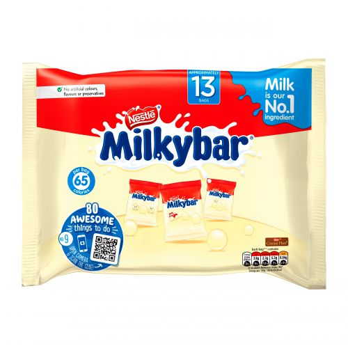 Milky Bar Buttons White Chocolate Mini Bags 156g (Approx 13 Mini Bags) Ref 12385021
