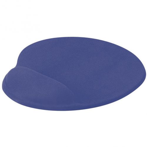 Mouse Mat Ergonomic Non Slip with Gel Wrist Rest Blue