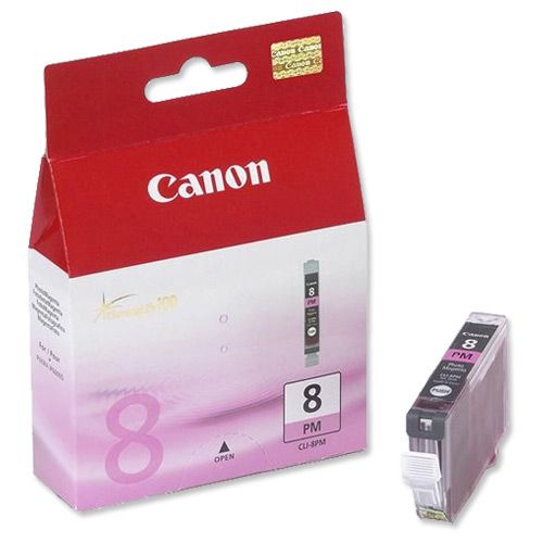 Canon CLI-8PM Inkjet Cartridge Page Life 146pp 13ml Photo Magenta Ref 0625B001