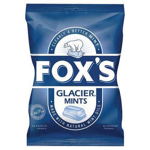 Fox s Glacier Mints Wrapped Boiled Sweets in Bag 200g Ref 0401065