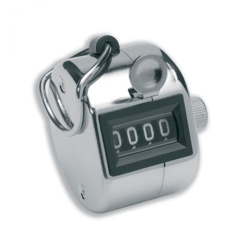 Q-Connect Chrome Tally Counter