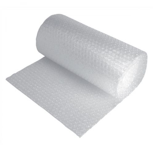 Jiffy Bubble Film Roll No Core Bubbles of Diam. 10mmxH5mm 500mmx10m Clear Ref BROC37962