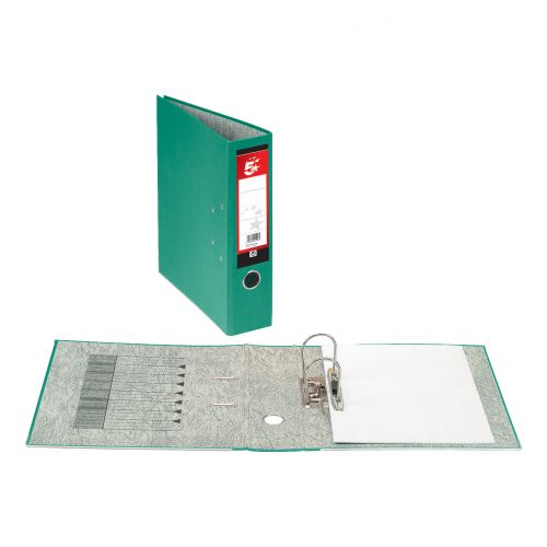 5 Star Office Lever Arch File Fcap Green
