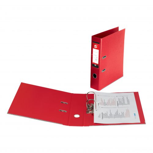 5 Star Office PP L/Arch File A4 Red