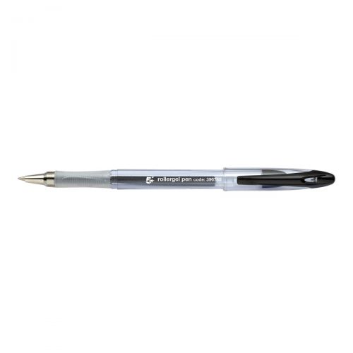 5 Star Office Rollergel Pen Black
