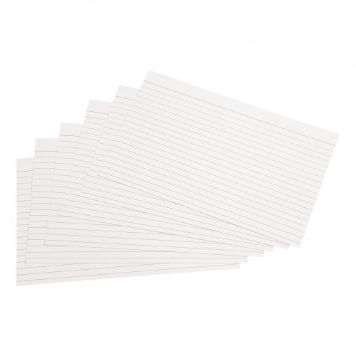 5 Star Record Cards 203x127mm Pk B223100