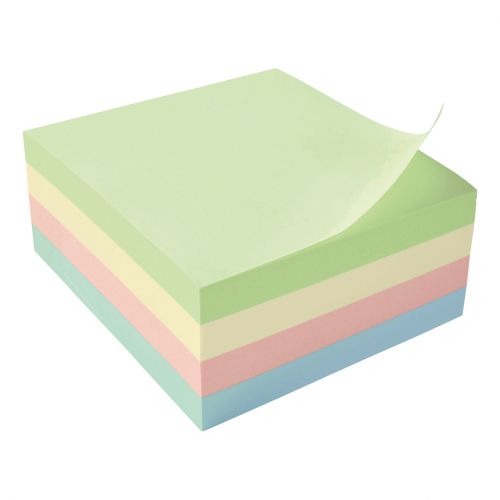 5 Star Re-Move Note Cube 3x3 Pastel