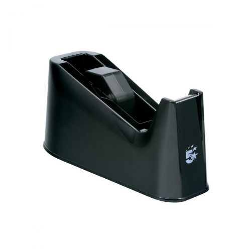 5 Star Desk Tape Dispenser Black