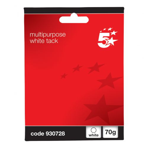 5 Star 70g White Tack