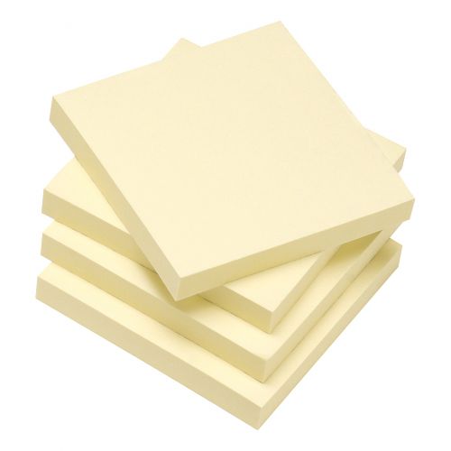 5 Star Eco Rcycld Notes 76x76 Pk12 Yllw