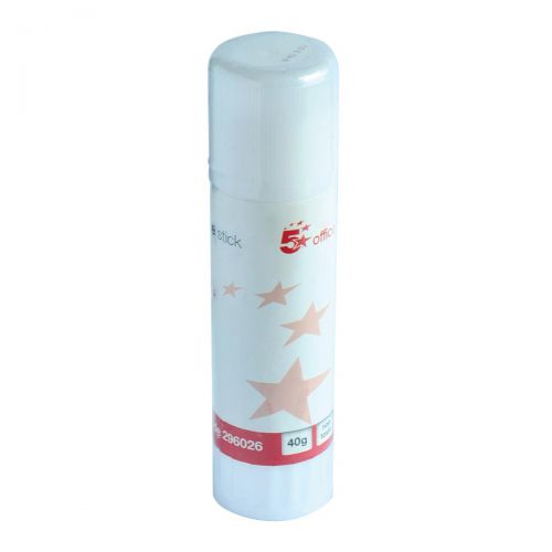 5 Star Glue Stick Large 40gms Pk30
