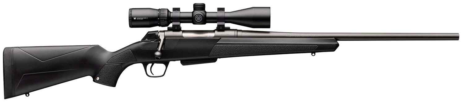 Winchester Guns 535737289 XPR Cmpct Scope Combo 6.5 Creedmoor 3+1 Cap 20” Gray Perma-Cote Rec/Brl Mat Blk Stk RH with MOA Trigger System Incl Vortex