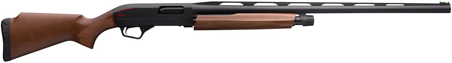 Winchester Repeating Arms 512297692 SXP Trap Cmpct 20 Ga 28” 4+1 3” Mat Blk Rec/Brl Satin Walnut Fixed with High Profile Trap Comb Stk RH Incl 3