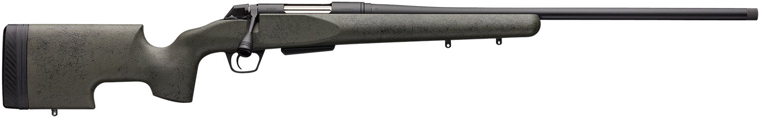 Winchester Guns 535732294 XPR SR 6.5 PRC Caliber with 3+1 Cap, 22” Thrd Brl Blk Perma-Cote Metal & Blk Webbed Green Grayboe Renegade Long Range Stk