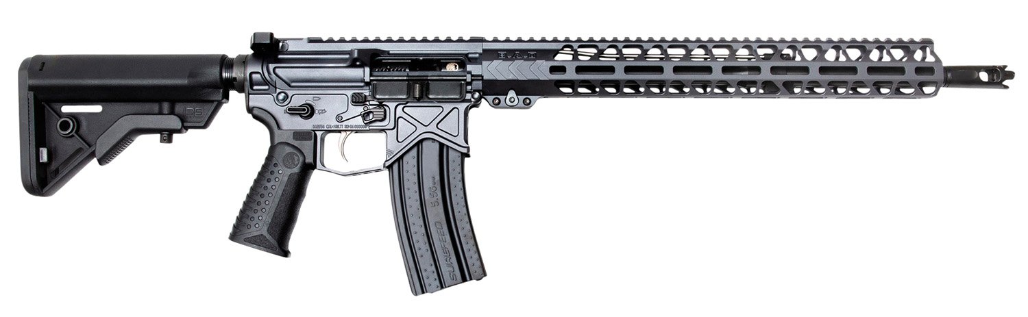 Battle Arms Development AUTHORITY 010 Authority Elite 223 Wylde 16” 30+1 Battlearms Gray 6 Position B5 Bravo Adjustable Stock Black Polymer Grip