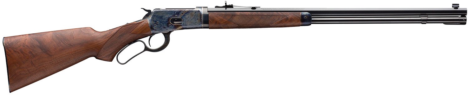 Winchester Repeating Arms 534283124 Model 1892 Deluxe Takedown FS 44 Rem Mag 11+1 24” Polished Blu Octagon Brl Color Case Hardened Stl Rec Grade V/VI