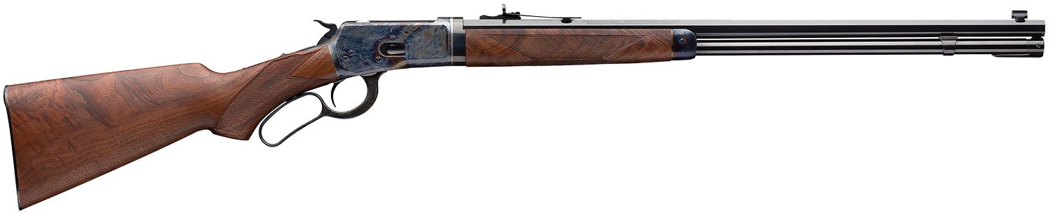 Winchester Repeating Arms 534283141 Model 1892 Deluxe Takedown FS 45 Colt (LC) 11+1 24” Polished Blu Octagon Brl Color Case Hardened Stl Rec Grade