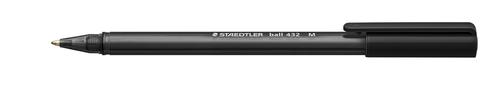 Staedtler Triangular Ball Pen Black 432 M9 [Box 10]