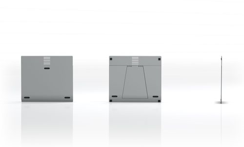 Ultra-portable Laptop Stand - Natural Aluminium