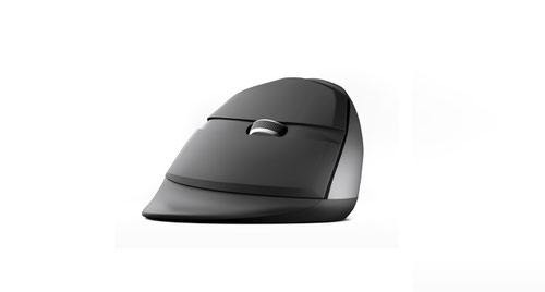 ST304020 | Standivarius AVE is an ergonomic wireless mouse. It has been designed to provide an ergonomically correct working position to reduce wrist and forearm strain. Its improved grip promotes whole arm movement using large muscle groups of the upper arm and shoulder.Due to its small weight, long battery life, portability and reliable connection, AVE is an ideal part of your mobile ergonomic workstation for hybrid work.