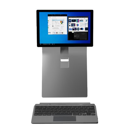 Ergo Kit Surface Pro 3-7 - Wireless Complete Portable Ergonomic Workstation Kit for the Surface Pro, versions 3 to 7 - Contains Kickstand and Freedom