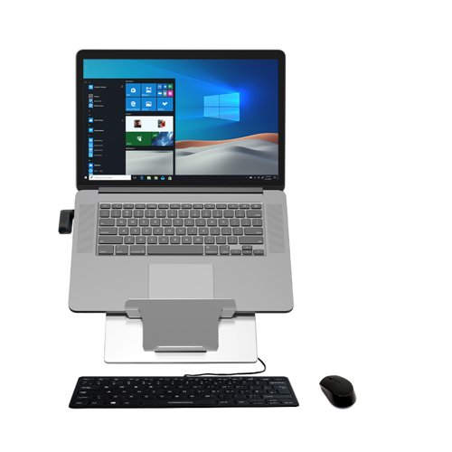 Ergo Kit Wired - Complete Portable Ergonomic Workstation Kit for Laptop - Contains Oryx evo D, Piano II USB, Hi! Mouse and USB Hub