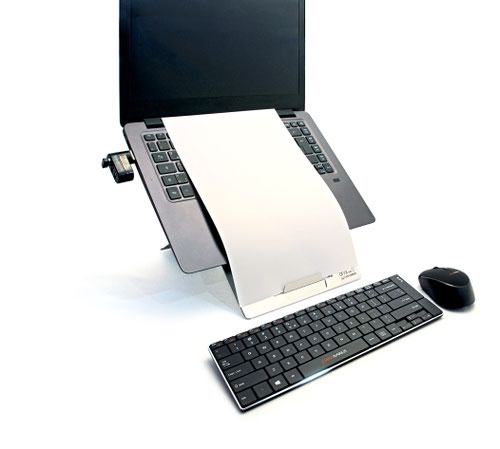 2.4 GHz Wireless Rechargeable Keyboard - Black