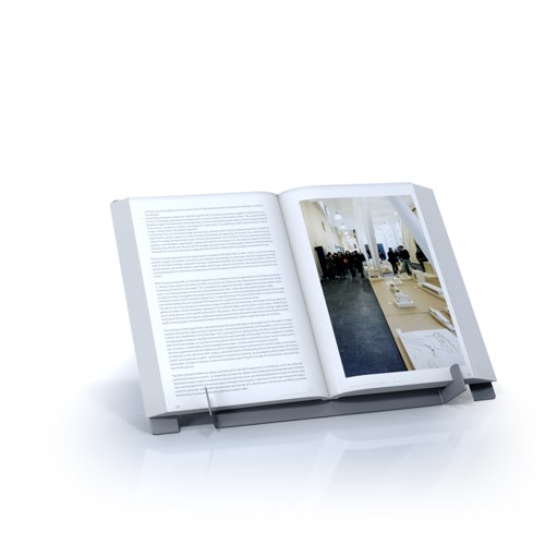 A4 Adjustable Book Holder - Natural Aluminium