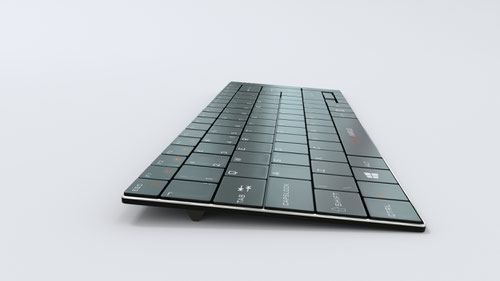 Solo X - 2.4 GHz Wireless Rechargeable Keyboard - Black