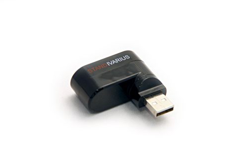 USB Hub - Rotating 3-Port USB (2.0) Extender - 144-10125