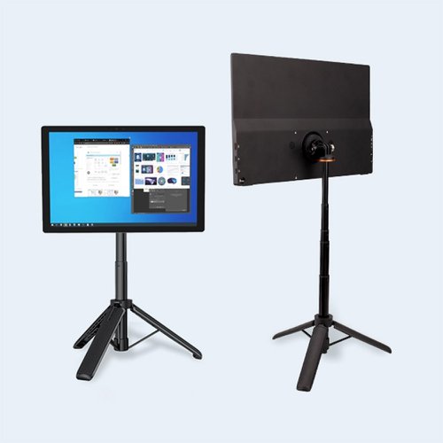 Standivarius X-Stand Portable Monitor and Tablet Stand, Ergonomic, Sturdy and Durable, MagSafe-type Attachment, Ideal for Hybrid Work