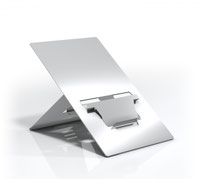 Oryx evo E - Specialised Ergonomic Laptop Stand with in-line Document Holder for Limited Opening-angle Laptops (e.g. MacBook)