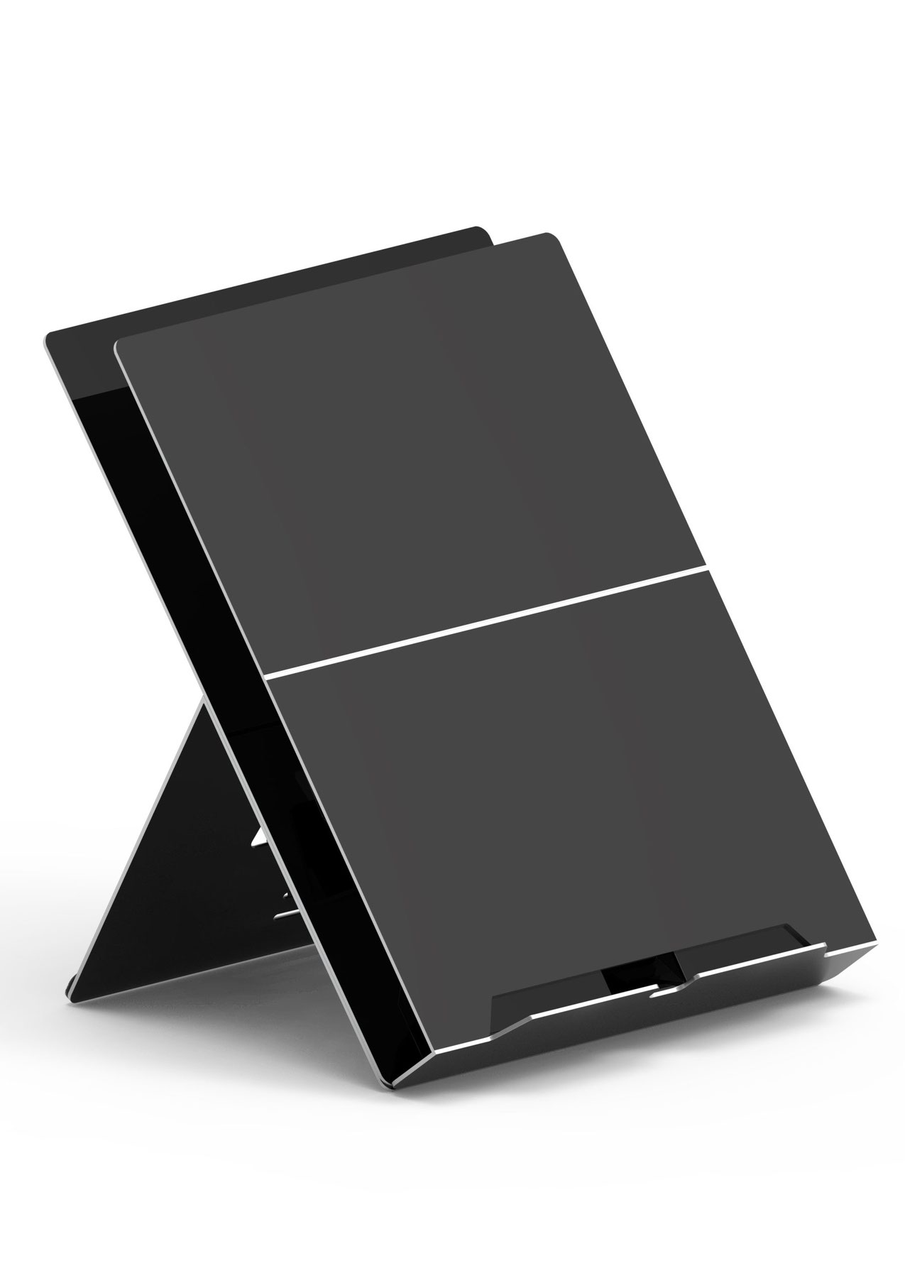 Etra Laptop stand/Pivot doc holder Aluminum Black