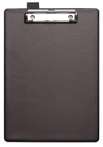 SECO A4+ PVC Covered Clipboard with Heavy Duty Clip Black (Pack of 12)