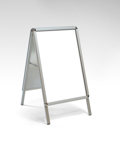 Seco Aluminium Snap Frame A-Board 32mm A1 Silver - A1AB 24646SS Buy online at Office 5Star or contact us Tel 01594 810081 for assistance