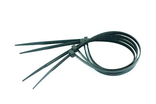 SECO Cable Ties Large 300mmx4.6mm Black (Pack 100)