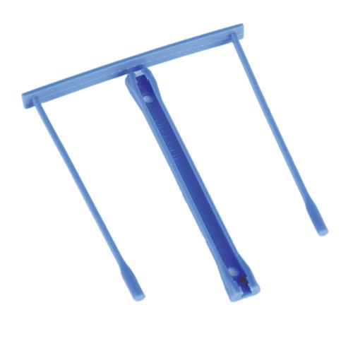 SECO E-CLIP Plastic Filing Clip Blue (Pack of 100)