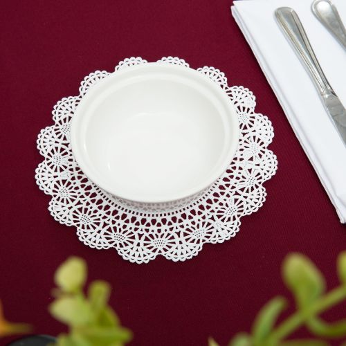 Hoffmaster Cambridge Lace Doilies 8 White Pack 1000/BX