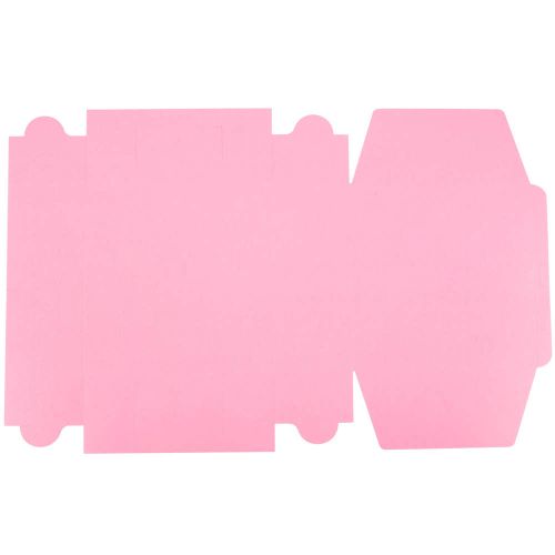 Southern 12x12x5 Pink Bakery Box Lock Corner 1 piece Box Tuck Top Pack 100