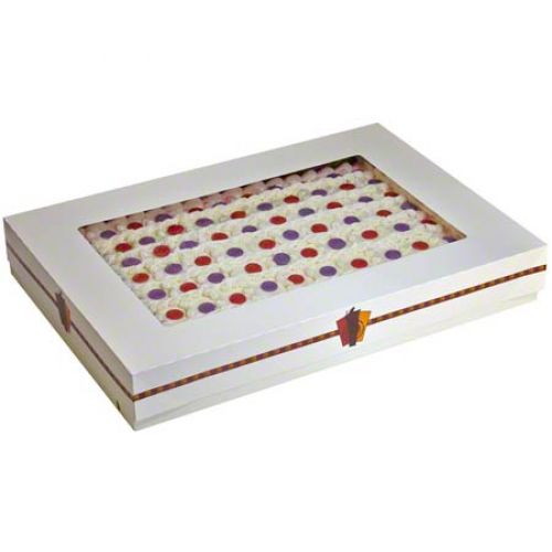 Inno-Pak 26.5x18.625x3 Full Sheet Cake Lid .018 SBS Lid Only Harvest Pack 50 / cs