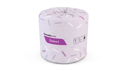 Standard Toilet Paper 2-Ply 4.25''x3.75'', White, 550 Sheets/Roll