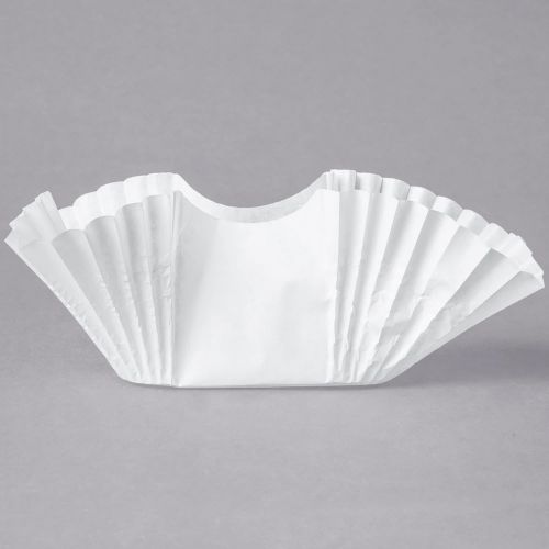 Hoffmaster Fluted Burger Cup / Taco Holder White 3.75 Paper Pack 8 / 250 cs